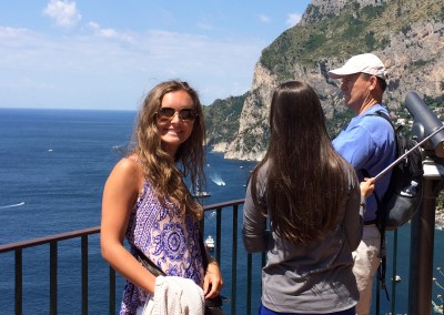 Norris Family in Capri