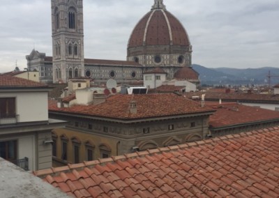 The cathedral with Brunelleschi's dome